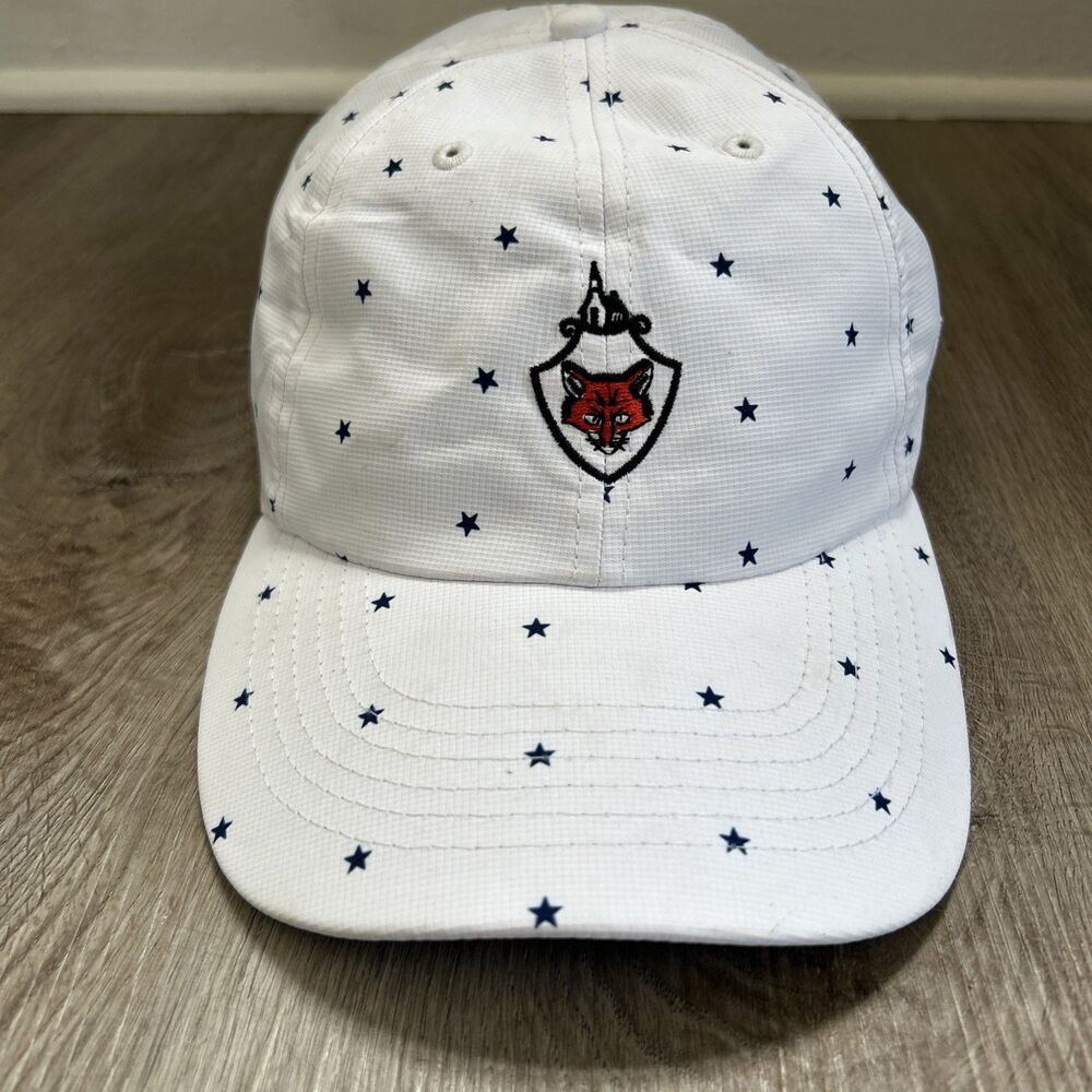 Imperial True Fit Fox Chapel Golf Club Hat Lightweight Adjustable White OSFA Cap
